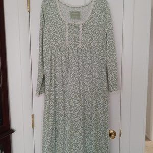 Croft & Barrow Womens Long Prairie Nightgown Size Medium